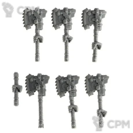 Описание картинки CHAIN AXES RIGHT HANDED (6) от TPC по цене 200руб | Свободный Рынок Миниатюр - СРМ