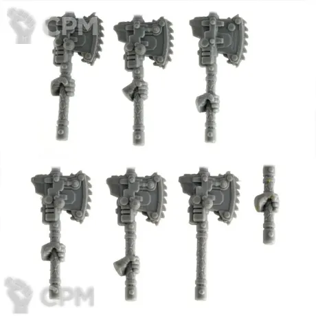 Описание картинки CHAIN AXES LEFT HANDED (6) от TPC по цене 200руб | Свободный Рынок Миниатюр - СРМ