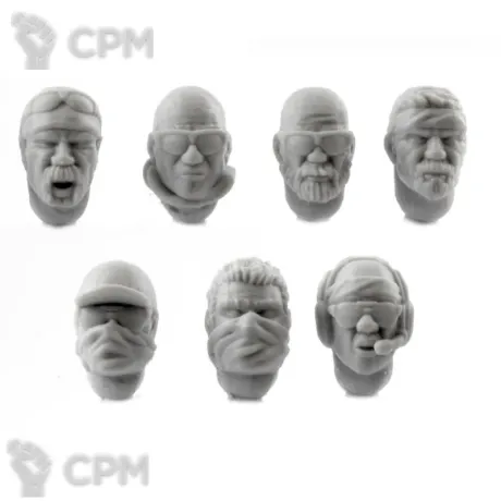 Описание картинки PMC HEADS (7) от TPC по цене 190руб | Свободный Рынок Миниатюр - СРМ