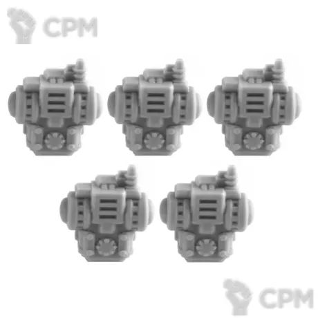 Описание картинки SHIELD GENERATORS (5) от TPC по цене 180руб | Свободный Рынок Миниатюр - СРМ