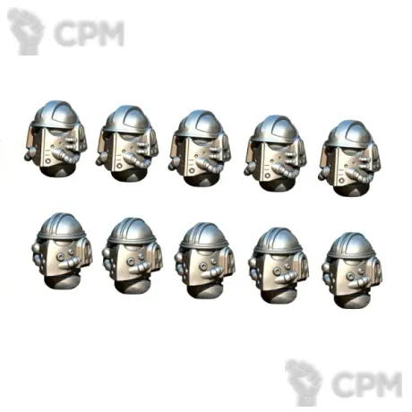 Описание картинки LEGIONARY HEADS: IRON PATTERN от TPC по цене 310руб | Свободный Рынок Миниатюр - СРМ