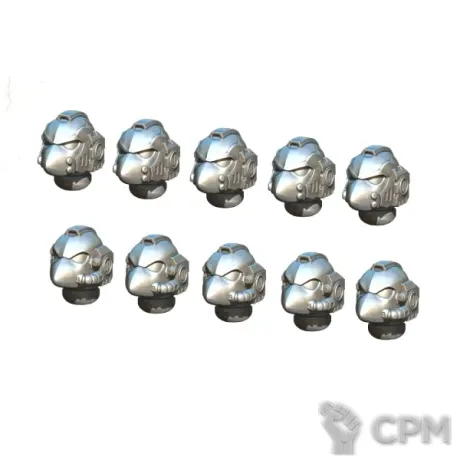 Описание картинки LEGIONARY HEADS: RAVEN PATTERN от TPC по цене 310руб | Свободный Рынок Миниатюр - СРМ