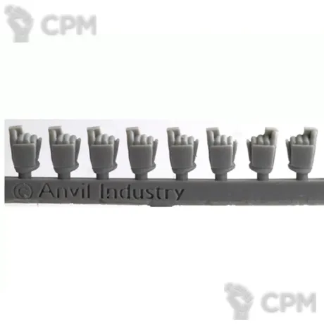 Описание картинки EXO-LORD PISTOL GRIP HANDS (6 RIGHT 2 LEFT) от TPC по цене 100руб | Свободный Рынок Миниатюр - СРМ