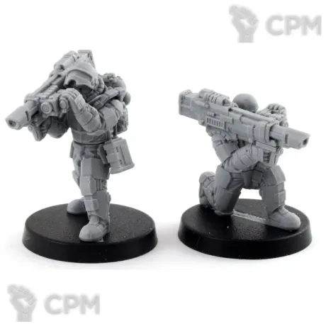 Описание картинки PORTABLE PHASE CANNON (THREE CANNONS WITH ARMS) от TPC по цене 420руб | Свободный Рынок Миниатюр - СРМ