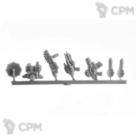 Описание картинки EXO-LORD COMMAND UPGRADE SPRUE - MEDIC WITH SATELLITE UP-LINK от TPC по цене 190руб | Свободный Рынок Миниатюр - СРМ
