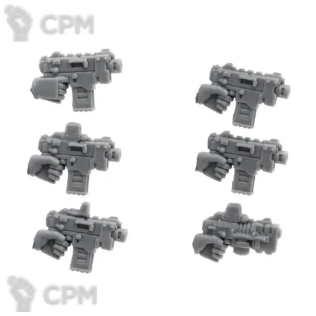 Описание картинки WIDOW MAKER PISTOL MK2 (SET OF 6) от TPC по цене 150руб | Свободный Рынок Миниатюр - СРМ
