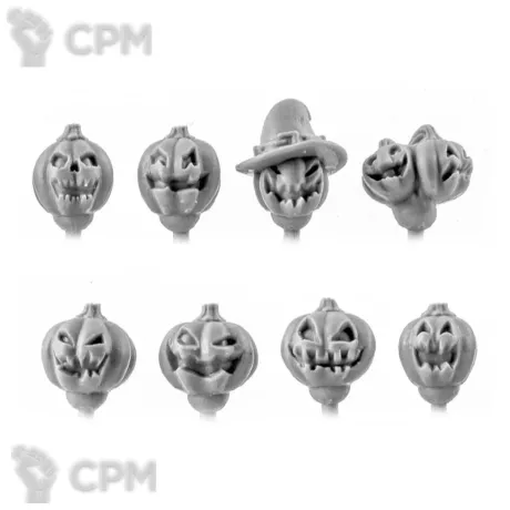 Описание картинки PUMPKIN HEADS (REGIMENTS) от TPC по цене 210руб | Свободный Рынок Миниатюр - СРМ