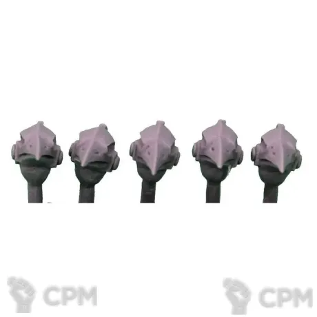 Описание картинки RAVEN SKULL HELMETS / HEADS X5 POST HUMAN SCALE от TPC по цене 190руб | Свободный Рынок Миниатюр - СРМ