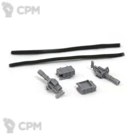 Описание картинки BIG GUNS - SATURATION FIRE - MINIGUN, BACK PACK &amp; NON FLEXIBLE AMMO BELT SET X 2 от TPC по цене 410руб | Свободный Рынок Миниатюр - СРМ