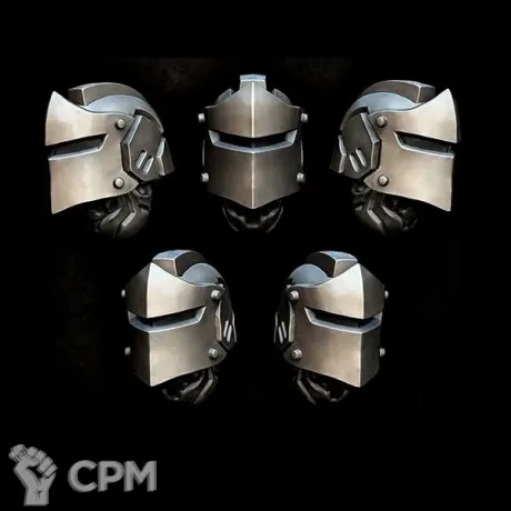 Описание картинки KNIGHT HELMETS от TPC по цене 170руб | Свободный Рынок Миниатюр - СРМ