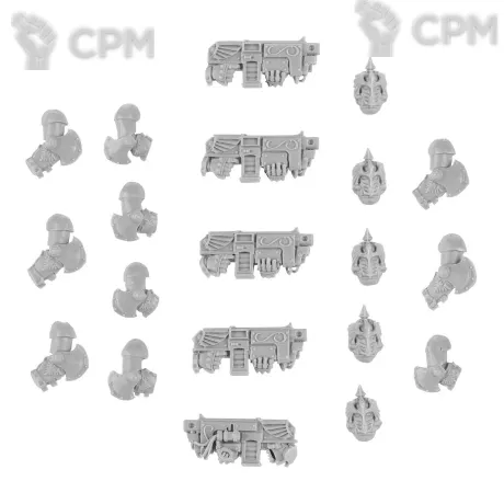 Описание картинки LEGIO CUSTODES SAGITTARUM GUARD UPGRADE SET от TPC по цене 560руб | Свободный Рынок Миниатюр - СРМ