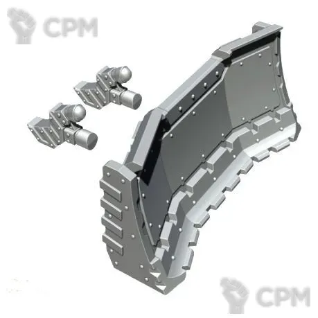 Описание картинки LEGIONARY ASSAULT TANK DOZER BLADE: C BLADE от TPC по цене 470руб | Свободный Рынок Миниатюр - СРМ
