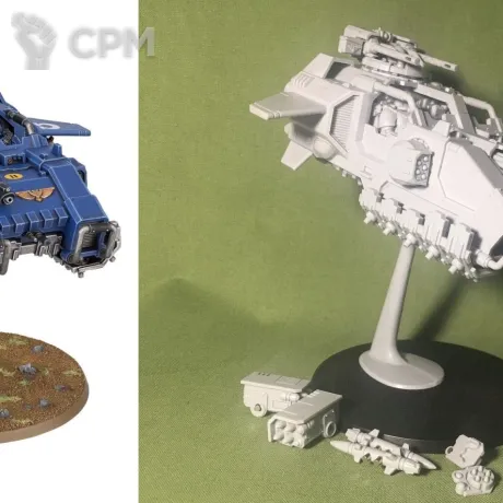 Описание картинки Storm Speeder от Templar Forge по цене 2 100руб | Свободный Рынок Миниатюр - СРМ