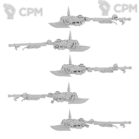 Описание картинки LEGIO CUSTODES ADRASITE SPEARS от TPC по цене 450руб | Свободный Рынок Миниатюр - СРМ
