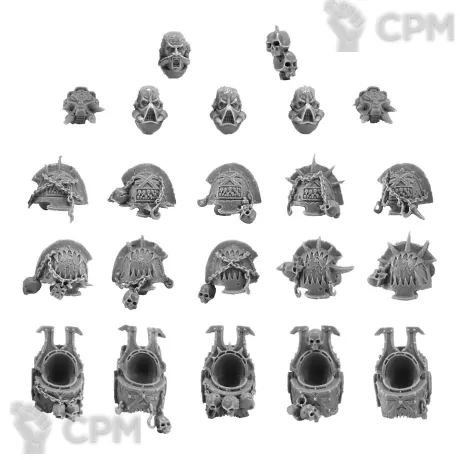 Описание картинки WORLD EATERS TERMINATORS CONVERSION SET от TPC по цене 950руб | Свободный Рынок Миниатюр - СРМ