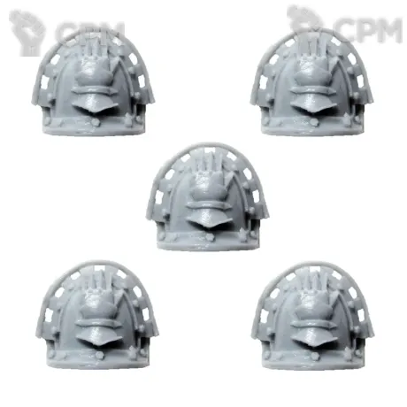 Описание картинки IRON HANDS LEGION MKIII SQUAD SHOULDER PADS WITH ARM от TPC по цене 170руб | Свободный Рынок Миниатюр - СРМ