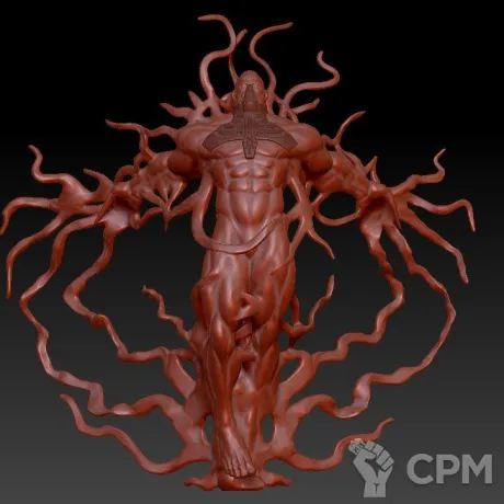 Описание картинки Transcendent C'tan от 3Д печать миниатюр по цене 834руб | Свободный Рынок Миниатюр - СРМ