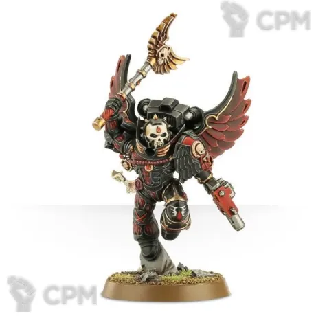 Описание картинки BLOOD ANGELS CHAPLAIN WITH JUMP PACK от TPC по цене 600руб | Свободный Рынок Миниатюр - СРМ