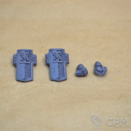Описание картинки Deathwatch Shield от Mechanikus Forge по цене 240руб | Свободный Рынок Миниатюр - СРМ