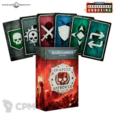 Описание картинки [GW] Armageddon - Chapter Approved 26-27 Mission Deck от TRNK по цене 100руб | Свободный Рынок Миниатюр - СРМ