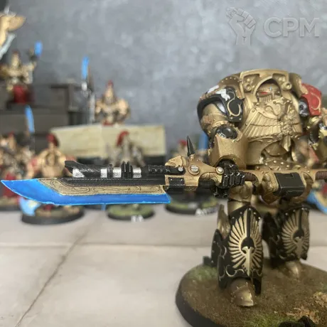 Описание картинки Legio Custodes Contemptor-Achillus Dreadnought от West_Hunter по цене 1 000руб | Свободный Рынок Миниатюр - СРМ