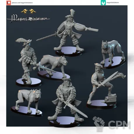 Описание картинки Warband of the Reik от 3D Wargaming по цене 800руб | Свободный Рынок Миниатюр - СРМ