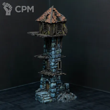 Описание картинки The Watcher's Tower от Monger по цене 11 950руб | Свободный Рынок Миниатюр - СРМ