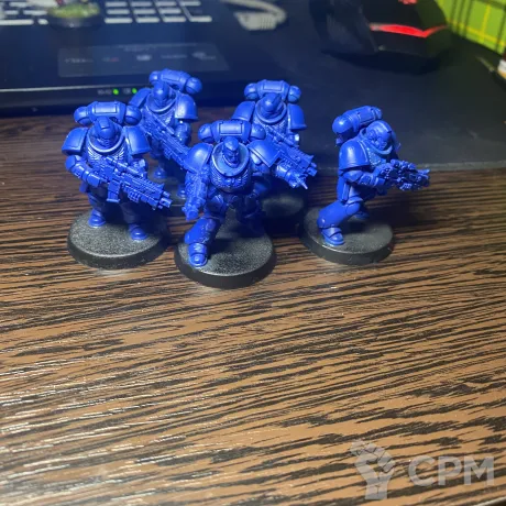 Описание картинки Intercessors squad от Levist по цене 1 500руб | Свободный Рынок Миниатюр - СРМ