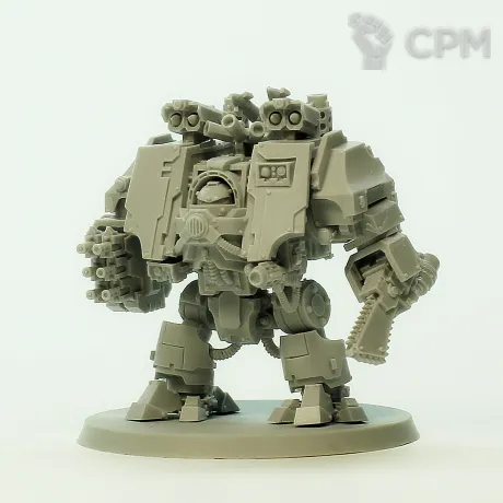 Описание картинки Iron Clad Dreadnought + 2 РУКИ от Plants vs Zombies по цене 1 680руб | Свободный Рынок Миниатюр - СРМ