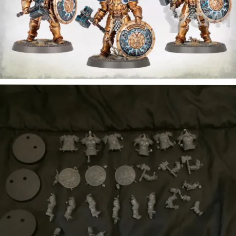 Описание картинки Stormcast Eternals Annihilators от Svarden по цене 100руб | Свободный Рынок Миниатюр - СРМ