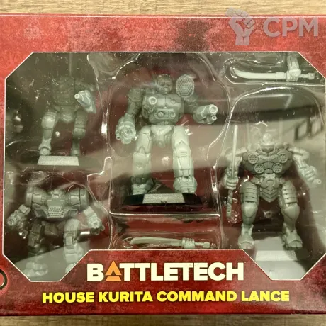 Описание картинки Battletech House Kurita Command Lance от Mini Wargame по цене 3 650руб | Свободный Рынок Миниатюр - СРМ