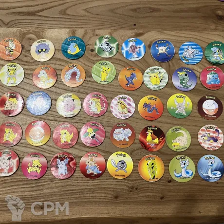 Описание картинки Pokémon фишки(кепсы) от User23858 по цене 2 200руб | Свободный Рынок Миниатюр - СРМ