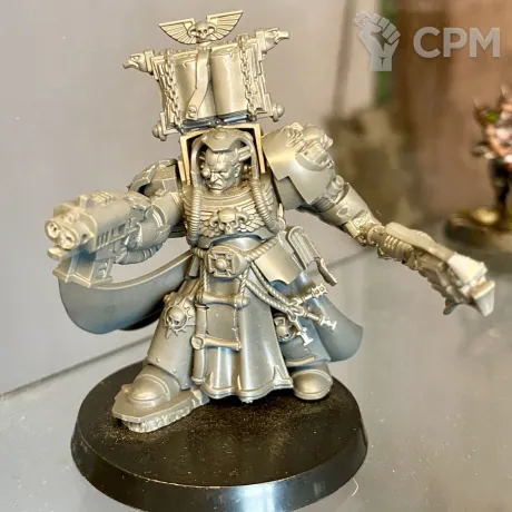 Описание картинки Librarian in Terminator Armour от notr3d по цене 3 500руб | Свободный Рынок Миниатюр - СРМ