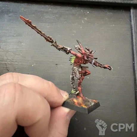 Описание картинки HERALD OF KHORNE от User25534 по цене 2 000руб | Свободный Рынок Миниатюр - СРМ