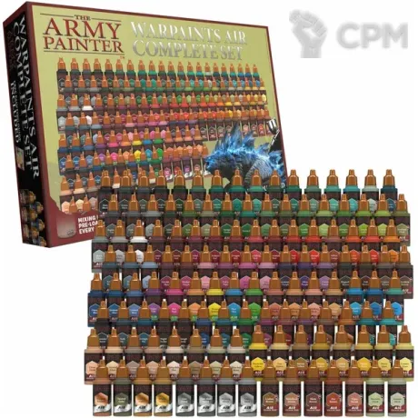 Описание картинки Набор акриловых красок для аэрографа Army Painter - Warpaints Air Complete Set от User55379 по цене 35 000руб | Свободный Рынок Миниатюр - СРМ