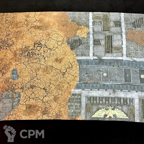 Описание картинки Warhammer 40000 игровое поле «Сектор империалис» от RomanFromNottingham по цене 1 100руб | Свободный Рынок Миниатюр - СРМ