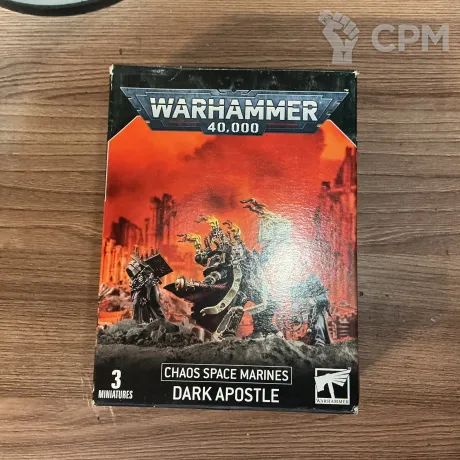 Описание картинки Chaos space marines dark apostle от User60822 по цене 3 500руб | Свободный Рынок Миниатюр - СРМ