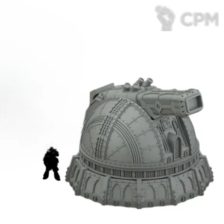 Описание картинки Macrocannon от 3D Wargaming по цене 3 000руб | Свободный Рынок Миниатюр - СРМ