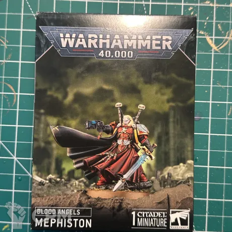 Описание картинки Mephiston | blood angels от FD по цене 4 650руб | Свободный Рынок Миниатюр - СРМ