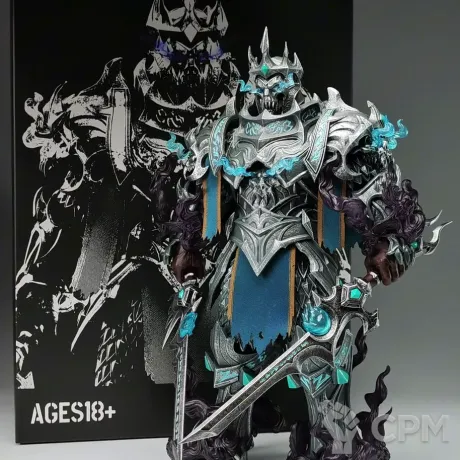 Описание картинки Warcraft Anduin Wrynn Death Knight Figure от User39221 по цене 8 000руб | Свободный Рынок Миниатюр - СРМ
