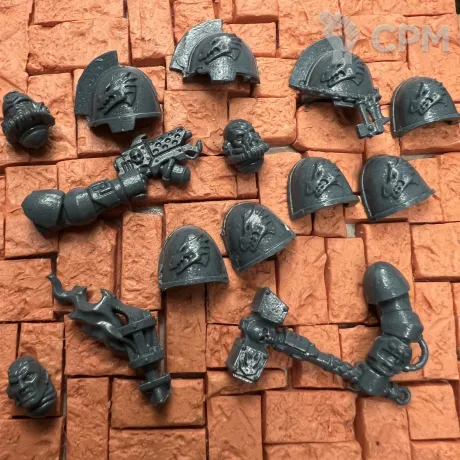 Описание картинки Salamanders Primaris upgrades от  по цене 300руб | Свободный Рынок Миниатюр - СРМ