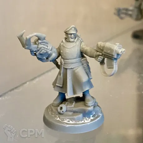 Описание картинки Commissar Yarrick (печать) от notr3d по цене 237руб | Свободный Рынок Миниатюр - СРМ
