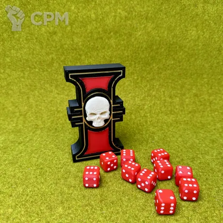 Описание картинки Бокс для кубиков Warhammer от Миниатюры и фигурки по цене 100руб | Свободный Рынок Миниатюр - СРМ