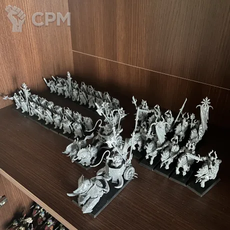 Описание картинки warhammer The Old World Warriors of Chaos Battalion от vrjmshaw по цене 16 000руб | Свободный Рынок Миниатюр - СРМ