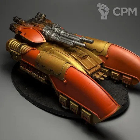 Описание картинки Caladius Grav-tank от hindy  по цене 4 000руб | Свободный Рынок Миниатюр - СРМ