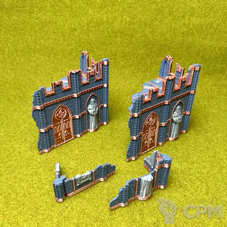 Описание картинки Элементы террейна Battle Nun set от Террейн и миниатюры по цене 100руб | Свободный Рынок Миниатюр - СРМ