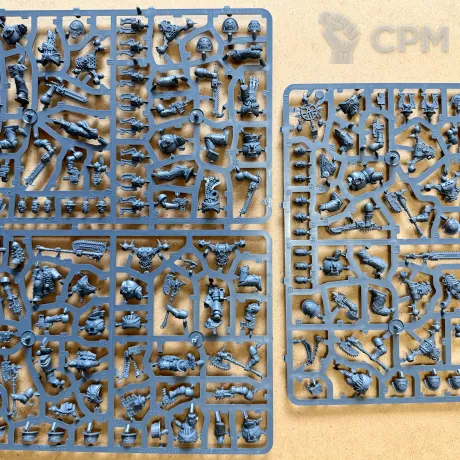Описание картинки Khorne Berzerkers от notr3d по цене 4 250руб | Свободный Рынок Миниатюр - СРМ