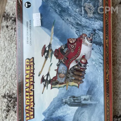 Описание картинки Dwarf Gyrobomber от Albion по цене 3 500руб | Свободный Рынок Миниатюр - СРМ