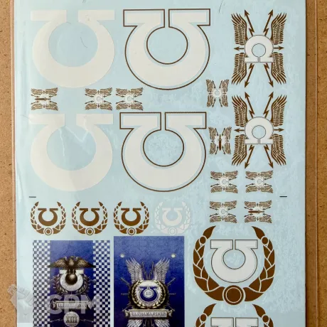 Описание картинки Ultramarines Transfer Sheet от notr3d по цене 2 000руб | Свободный Рынок Миниатюр - СРМ