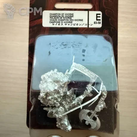 Описание картинки Champion of khorne от Eidolon по цене 100руб | Свободный Рынок Миниатюр - СРМ